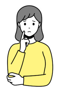 不安な女性